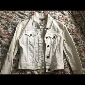 White denim jacket - size XS